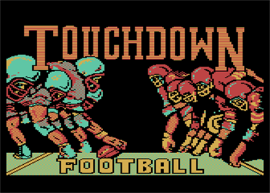 Touchdown Football - Screenshot - Game Title Image