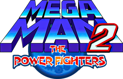 Mega Man 2: The Power Fighters - Clear Logo Image