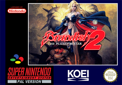 Brandish 2: The Planet Buster - Fanart - Box - Front Image