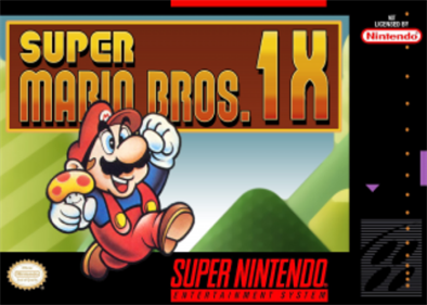 Super Mario Bros. 1X - Box - Front Image