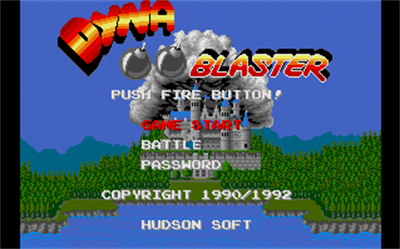 Dynablaster - Screenshot - Game Title Image