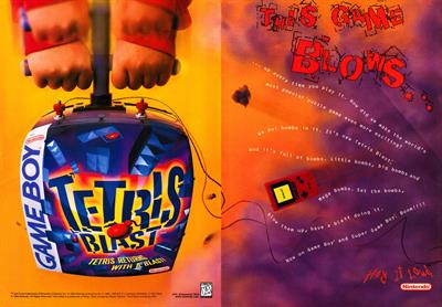 Tetris Blast - Advertisement Flyer - Front Image