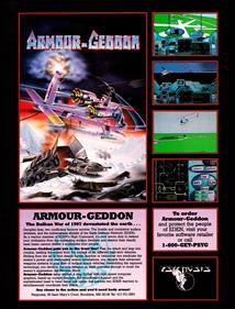 Armour-Geddon - Advertisement Flyer - Front Image