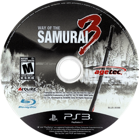 Way of the Samurai 3 - Disc Image