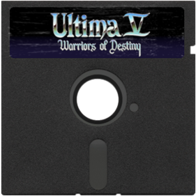 Ultima V: Warriors of Destiny - Fanart - Disc Image