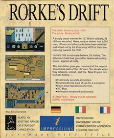 Rorke's Drift - Box - Back Image
