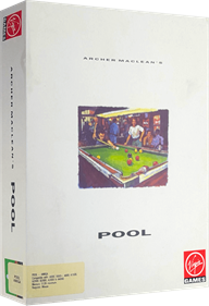 Archer MacLean's Pool - Box - 3D Image