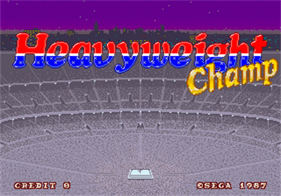 Heavyweight Champ (1987) - Screenshot - Game Title Image