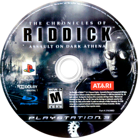 The Chronicles of Riddick: Assault on Dark Athena - Disc Image