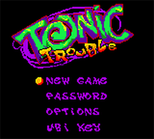 Tonic Trouble - Screenshot - Game Title Image