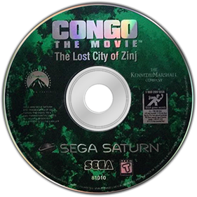 Congo The Movie: The Lost City of Zinj - Disc Image