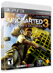 Uncharted 3: Drake's Deception - Box - 3D Image
