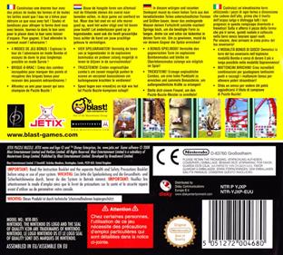 Jetix Puzzle Buzzle - Box - Back Image