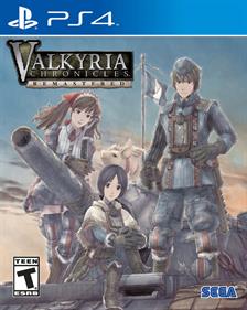 Valkyria Chronicles Remastered - Box - Front Image