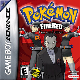 Pokémon FireRed: Rocket Edition - Box - Front Image