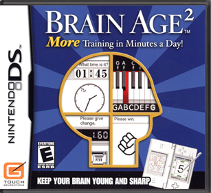 Brain Age 2: More Training in Minutes a Day! - Box - Front - Reconstructed Image