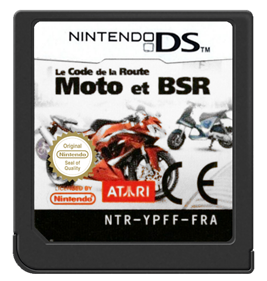 Le Code de la Route: Moto et BSR - Cart - Front Image