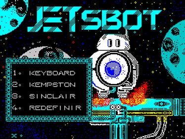 Jet Sbot - Screenshot - Game Title Image