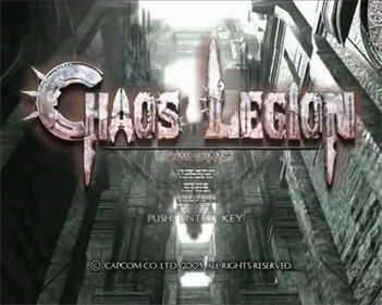 Chaos Legion - Screenshot - Game Title Image