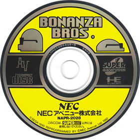 Bonanza Bros. - Disc Image