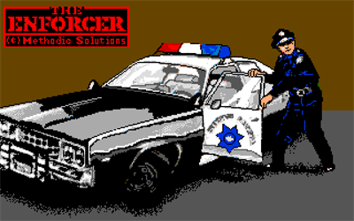 The Enforcer (Eurosoft) - Screenshot - Game Title Image