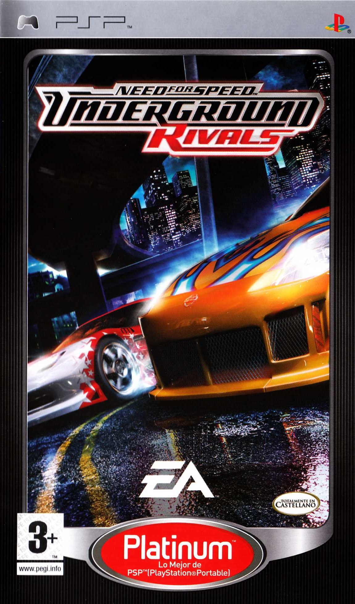 Need For Speed Underground Rivals Sony PSP FR 