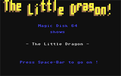 The Little Dragon - Screenshot - Game Title Image