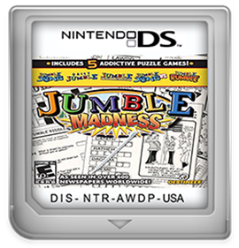 Jumble Madness - Fanart - Cart - Front Image
