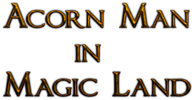 Acorn Man in Magic Land - Clear Logo Image
