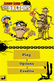 Lucky Luke: The Daltons - Screenshot - Game Title Image