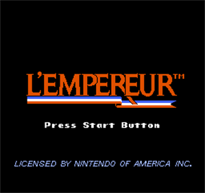 L'Empereur - Screenshot - Game Title Image