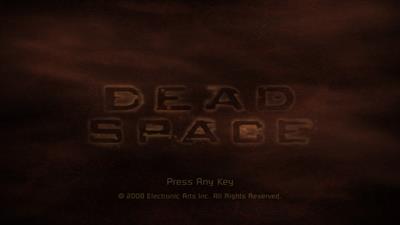 Dead Space (2008) - Screenshot - Game Title Image