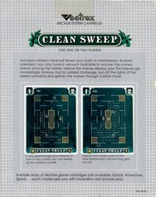 Clean Sweep - Box - Back Image