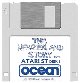 The NewZealand Story - Fanart - Disc Image