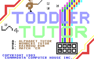 Toddler Tutor - Screenshot - Game Title Image