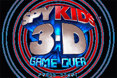Spy Kids 3-D: Game Over - Screenshot - Game Title Image