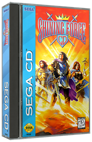 Shining Force CD - Box - 3D Image