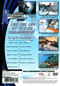 ESPN Winter X-Games Snowboarding 2002 - Box - Back Image