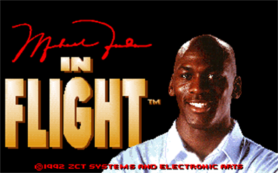 Michael Jordan in Flight - Screenshot - Game Title Image