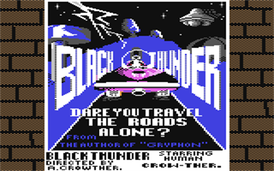 Black Thunder - Screenshot - Game Title Image