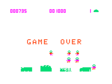 Android Invaders - Screenshot - Game Over Image
