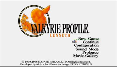 Valkyrie Profile: Lenneth - Screenshot - Game Title Image