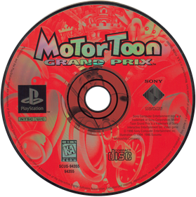 Motor Toon Grand Prix - Disc Image