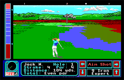 Jack Nicklaus' Greatest 18 Holes of Major Championship Golf - Screenshot - Gameplay Image