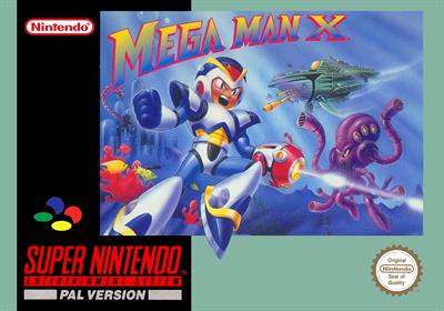 Mega Man X - Box - Front Image