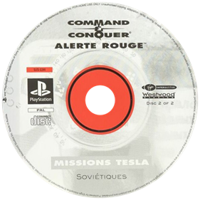 Command & Conquer: Red Alert: Retaliation - Disc Image