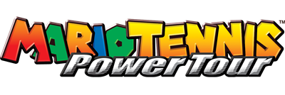 Mario Tennis: Power Tour - Clear Logo Image
