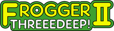 Frogger II: ThreeeDeep! - Clear Logo Image