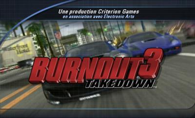 Burnout 3: Takedown - Screenshot - Game Title Image