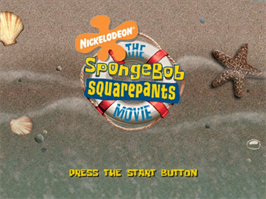 The SpongeBob Squarepants Movie  - Screenshot - Game Title Image